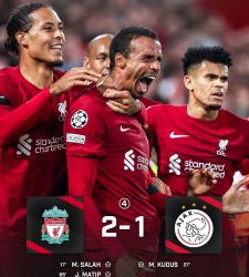 ЛЧ: «Ливерпуль» переиграл «Аякс»