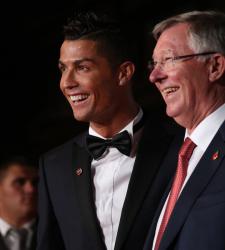 Криштиану Роналду и сэр Алекс Фергюссон