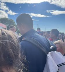 Роналду покинул стадион до конца матча «МЮ»