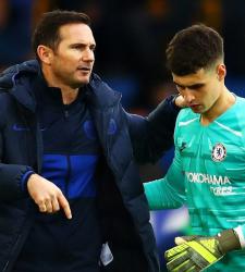 Кепа Аррисабалага и Фрэнк Лэмпард