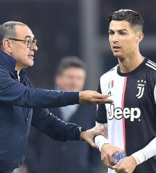 Криштиану Роналду и Маурицио Сарри