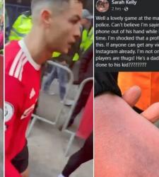 На Роналду подают в суд из-за удара по руке больного ребёнка 