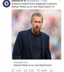 Официально: Поттер возглавил «Челси» 