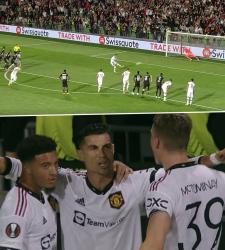 Роналду забил первый мяч в сезоне и Лиге Европы