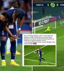 Неймар скрытно критикует Мбаппе