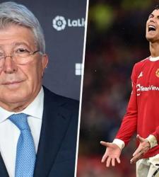 Президент «Атлетико» прокомментировал трансфер Роналду